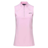 Polo in tech HV Polo Maxime zonder mouwen Roze