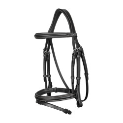 Bridon Neusriem Combiné Working By Dy'on Zwart