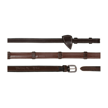 Rubberen Teugels 1/2 Met 7 Stops Working By Dy'on Bruin Rubberen Teugels 1/2 Met 7 Stops Working By Dy'on Bruin