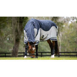 Vliegendeken Arika Shower-Tek LeMieux Marine Marineblauw Vliegendeken Arika Shower-Tek LeMieux Marine Marineblauw