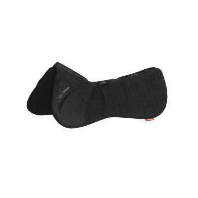LeMieux Quilted ProSorb 3-Pocket schokdemper met wiggen Zwart