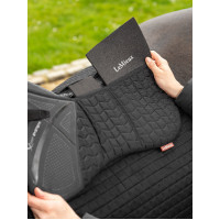 LeMieux Quilted ProSorb 3-Pocket schokdemper met wiggen Zwart