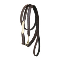 Lijn en presentatieketting van leer Kentucky Bruin Lijn en presentatieketting van leer Kentucky Bruin