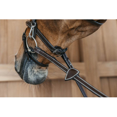 Combinatie Neusriem met Bakstukken en Musketons Working by Dy'on Combinatie Neusriem met Bakstukken en Musketons Working by Dy'on