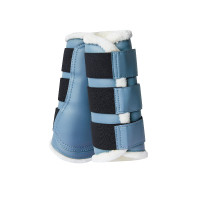 Gesloten beschermers met imitatiebont Horze Ghent Arctisch blauw
