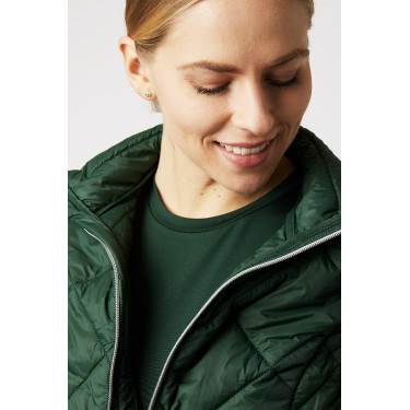 Mouwloze lichte bodywarmer Horze Martina dames Bosgroen Mouwloze lichte bodywarmer Horze Martina dames Bosgroen