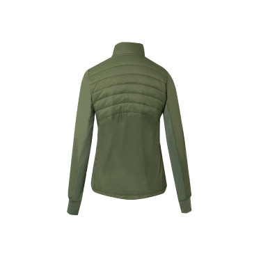 Hybride anorak Horze Annika, dames Olijfgroen Hybride anorak Horze Annika, dames Olijfgroen