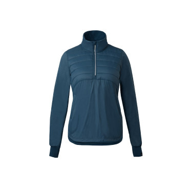 Hybride anorak Horze Annika, dames Vijverblauw