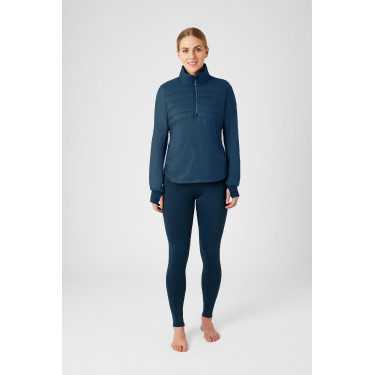 Hybride anorak Horze Annika, dames Vijverblauw