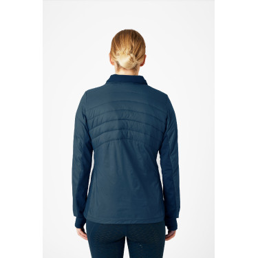 Hybride anorak Horze Annika, dames Vijverblauw