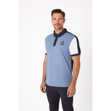Functioneel poloshirt B Vertigo Alec voor heren Oneindig blauw / wit Functioneel poloshirt B Vertigo Alec voor heren Oneindig blauw / wit
