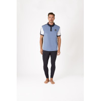 Functioneel poloshirt B Vertigo Alec voor heren Oneindig blauw / wit