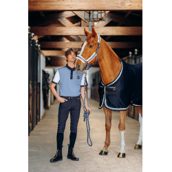 Functioneel poloshirt B Vertigo Alec voor heren Oneindig blauw / wit