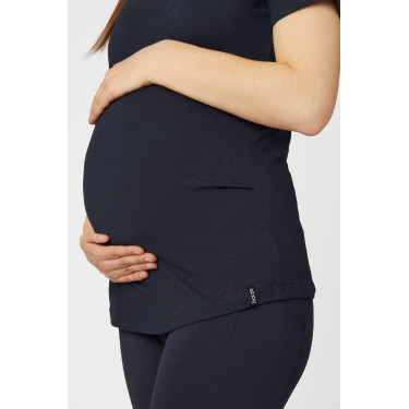 Functioneel zwangerschapsshirt Horze Lily Donker marineblauw