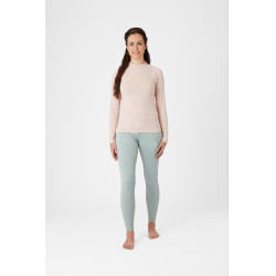 Horze Gabriela trainingsshirt voor dames met UV-bescherming Perzikroze Beige
