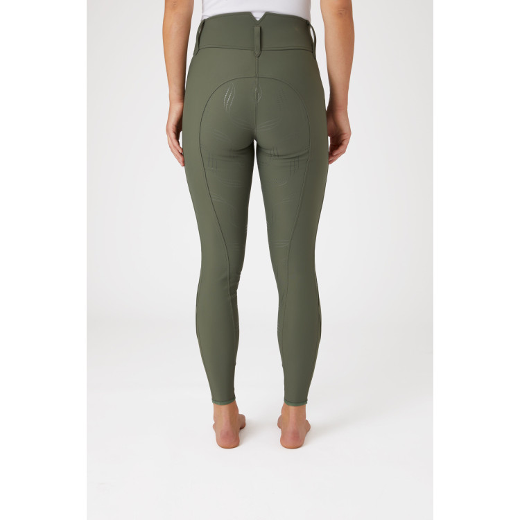 Rijbroek Horze Indira met hoge taille en volledige grip dames Rijbroek Horze Indira met hoge taille en volledige grip dames