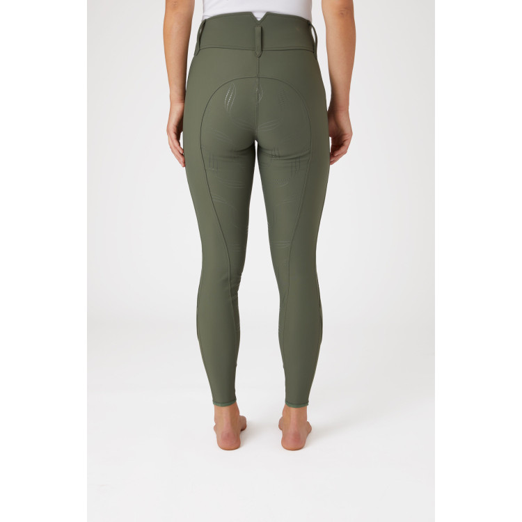 Rijbroek Horze Indira met hoge taille en volledige grip dames Rijbroek Horze Indira met hoge taille en volledige grip dames