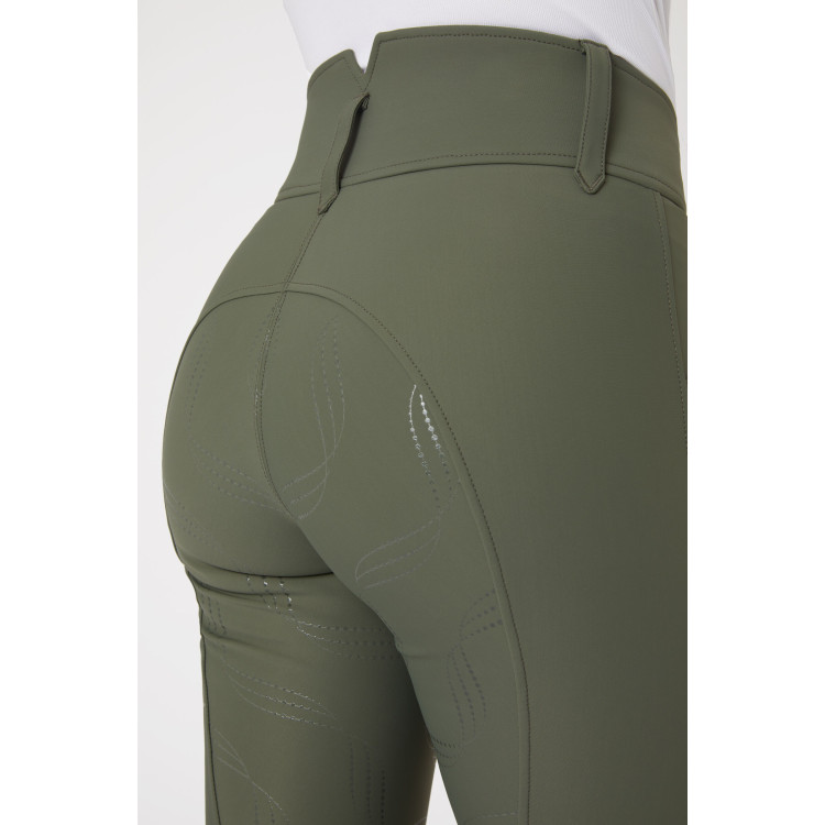 Rijbroek Horze Indira met hoge taille en volledige grip dames Rijbroek Horze Indira met hoge taille en volledige grip dames