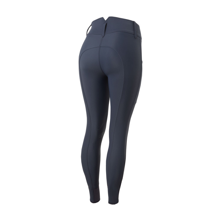 Rijbroek met grip kniestukken en hoge taille Horze Indira dames Rijbroek met grip kniestukken en hoge taille Horze Indira dames