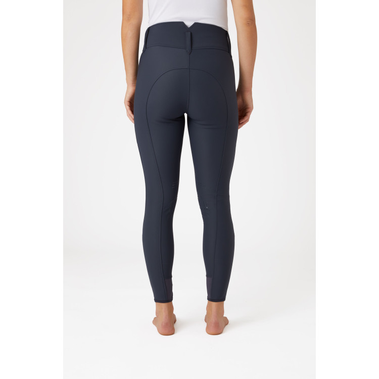Rijbroek met grip kniestukken en hoge taille Horze Indira dames Rijbroek met grip kniestukken en hoge taille Horze Indira dames