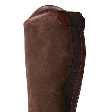 Mini-chaps Horze Wicklow met bloemenperforaties Bruin Mini-chaps Horze Wicklow met bloemenperforaties Bruin
