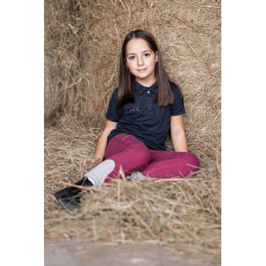 Kinderbroek Horze Felicia Droge roos Roze Kinderbroek Horze Felicia Droge roos Roze