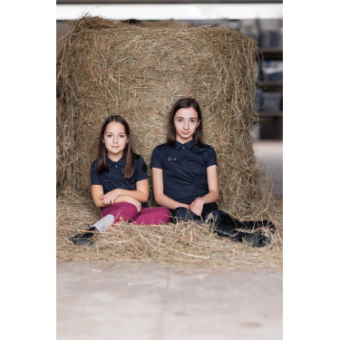 Kinderbroek Horze Felicia Droge roos Roze Kinderbroek Horze Felicia Droge roos Roze