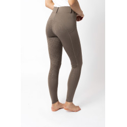 Paardrijlegging met full grip Horze Dea, dames Morieljebruin