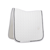 Zadeldek Metal Chain Dressuur Kentucky Wit Zadeldek Metal Chain Dressuur Kentucky Wit