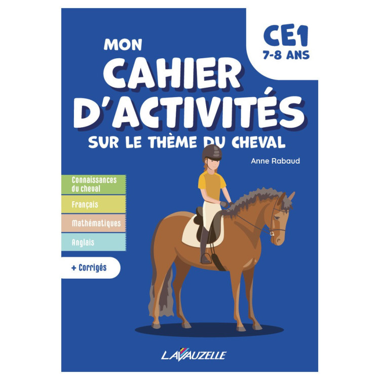 Mijn Activiteitenboek Niveau CE1 Lavauzelle