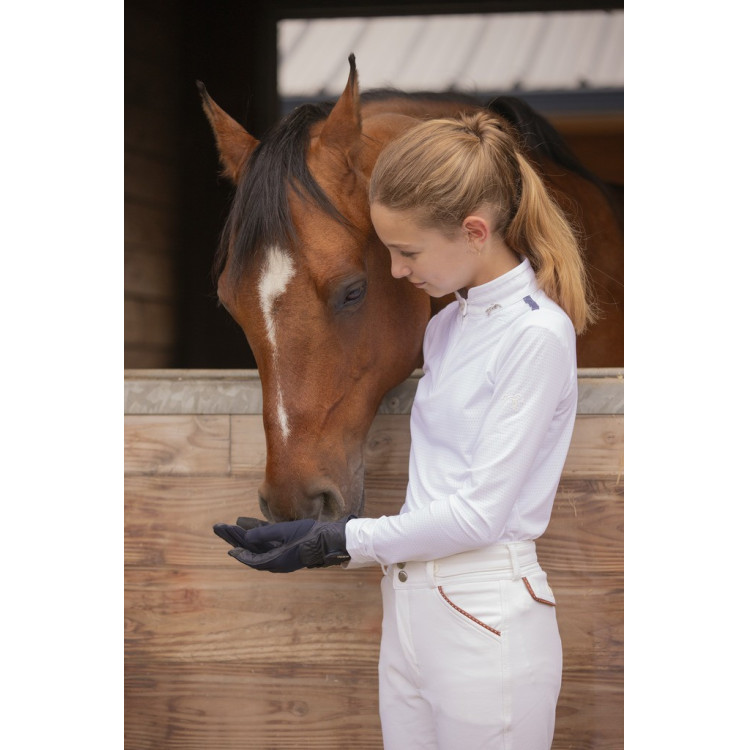 Wedstrijdpolo Pénélope Séville Mesh lange mouwen Wedstrijdpolo Pénélope Séville Mesh lange mouwen