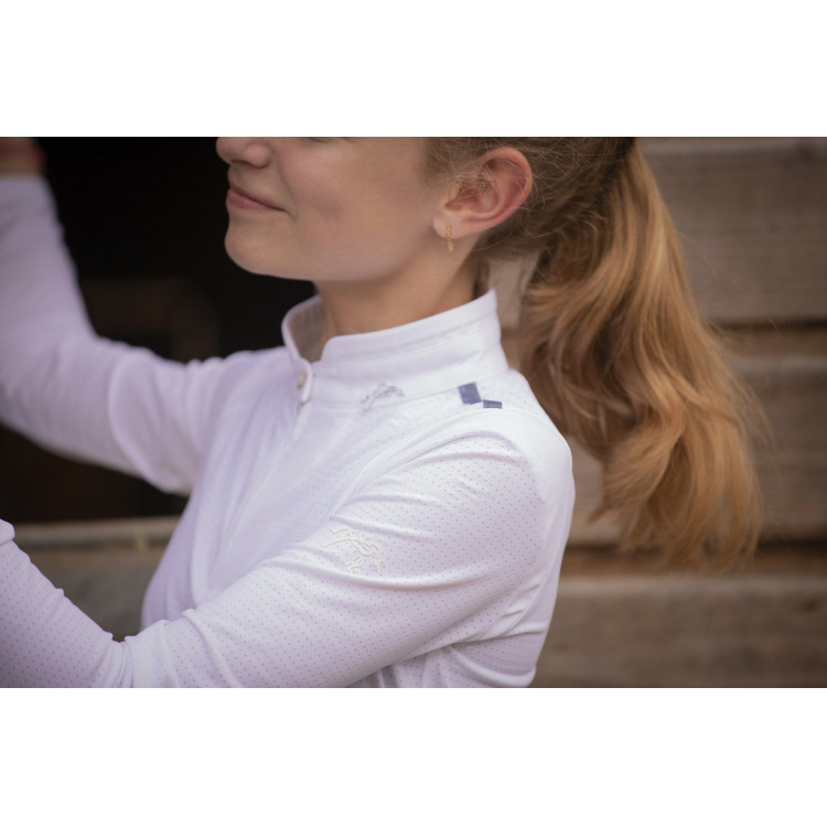 Wedstrijdpolo Pénélope Séville Mesh lange mouwen Wedstrijdpolo Pénélope Séville Mesh lange mouwen