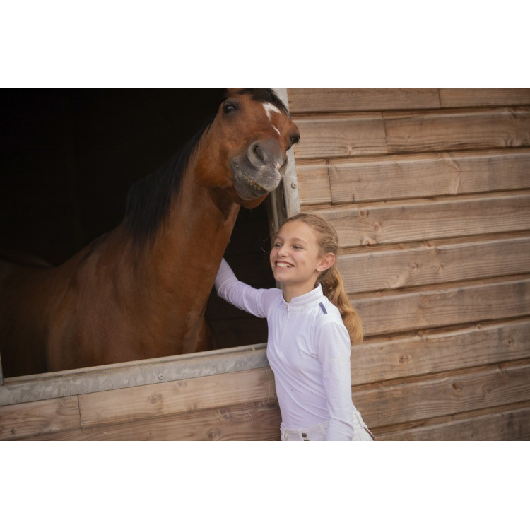 Wedstrijdpolo Pénélope Séville Mesh lange mouwen Wedstrijdpolo Pénélope Séville Mesh lange mouwen