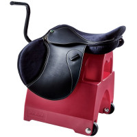 Zadeldrager Saddle Box op wielen La Gée Rood Zadeldrager Saddle Box op wielen La Gée Rood