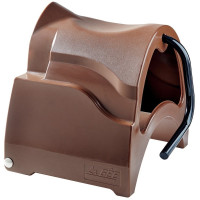 Zadeldrager Saddle Box op wielen La Gée Rood