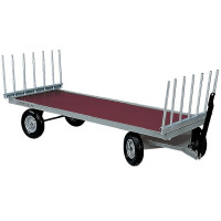 Wagen 4 Wielen Verzinkt La Gée