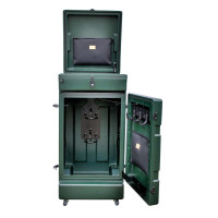 Verticale rollende kist La Gée Groen