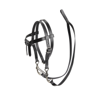 Western hoofdstel voor speelgoed Mini Pony LeMieux Zwart