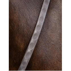 Teugels Magna Grip Rubber LeMieux Bruin / zilverkleurig Teugels Magna Grip Rubber LeMieux Bruin / zilverkleurig