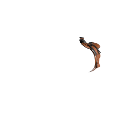 Selle Western tan pour jouet Toy Pony