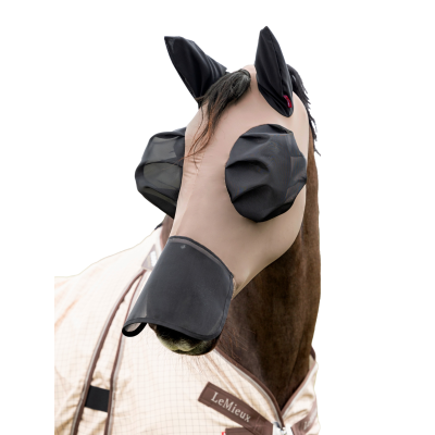 Masque anti-mouches avec nez Bug Relief Full Walnut