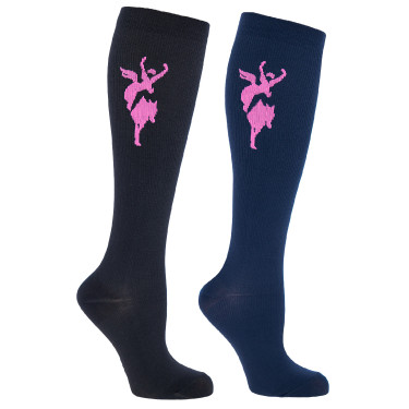 Compressiekous voor paardrijden Janne Covalliero Compressiekous voor paardrijden Janne Covalliero