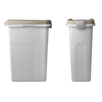 Petfood Kerbl voedercontainer Wit / bruin Petfood Kerbl voedercontainer Wit / bruin