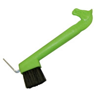 Hoefkrabber met paardenhoofd Kerbl Groen Hoefkrabber met paardenhoofd Kerbl Groen