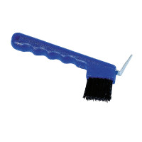 Hoefkrabber met borstel Kerbl Blauw