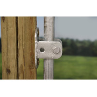 Fixation murale / au sol pour panneaux de pré Kerbl Fixation murale / au sol pour panneaux de pré Kerbl