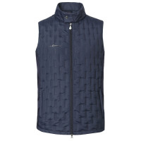 Gilet bi-matière homme Covalliero Marine
