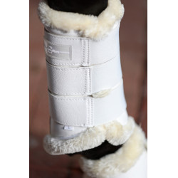 Zachte beenbeschermers Pelisa Covalliero Wit