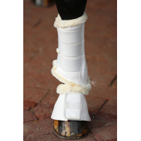 Zachte beenbeschermers Pelisa Covalliero Wit