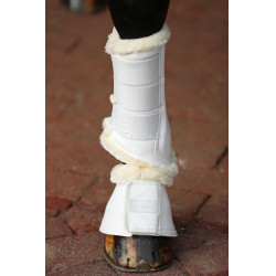 Zachte beenbeschermers Pelisa Covalliero Wit